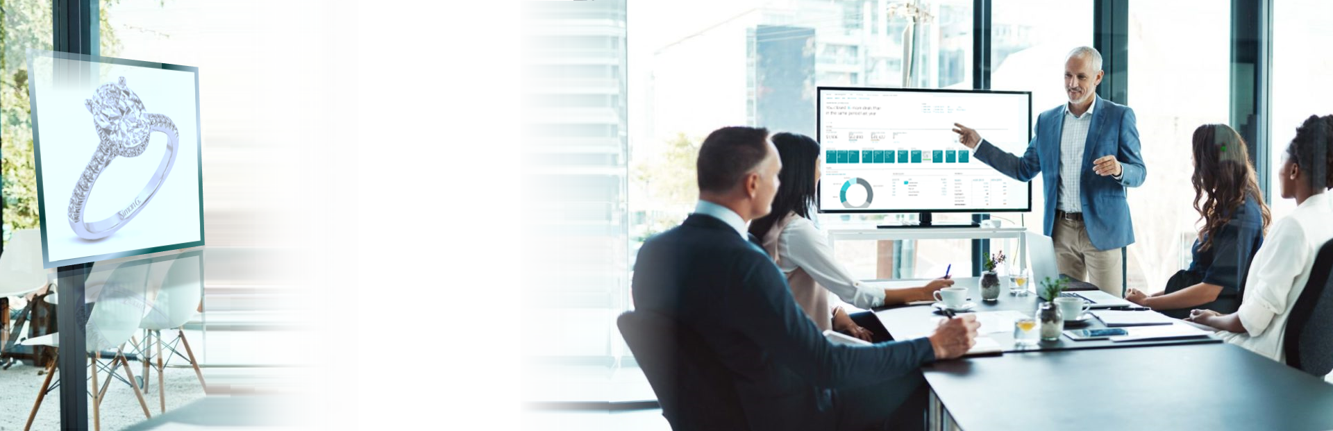 jewelry ERP discussion with a bunch of CEOs